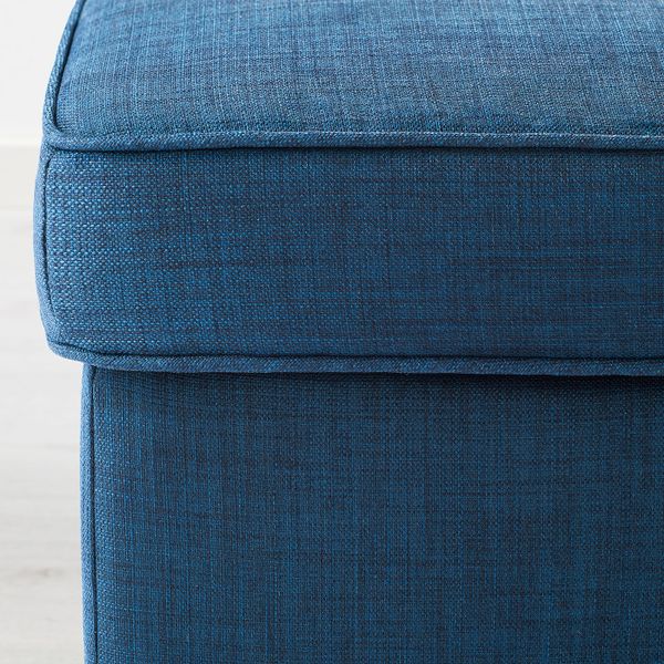 Табурет для ног, Шифтебу темно-синий IKEA STRANDMON СТРАНДМОН 004.198.80 - фото 3