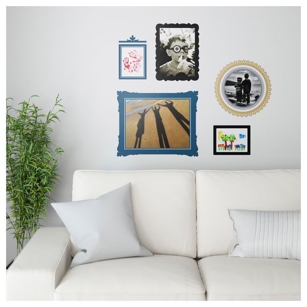 Декоративные наклейки КЛЭТТА, рамы д/настенного коллажа - фото 2