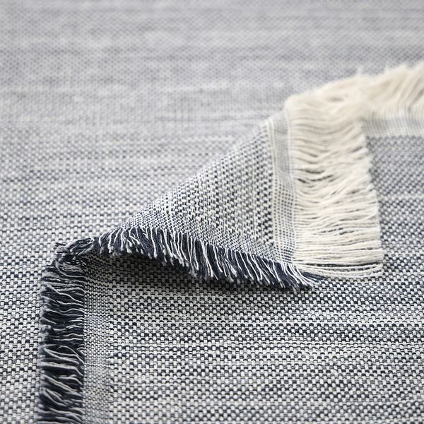 Плед, голубой, 130x170 см IKEA VÄXELBRUK 605.689.85 - фото 3