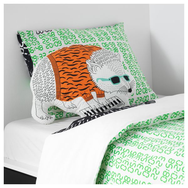 Подушка ТОРИН, ёж разноцветный (46x38 см) - фото 2