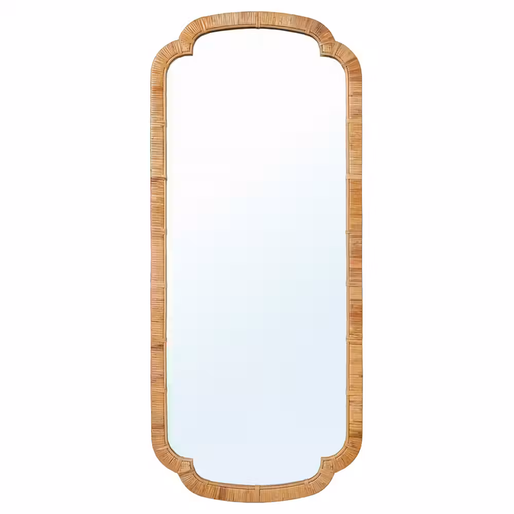 KANDLENÖT КАНДЛЕНЁТ Зеркало - ротанг 60x140 см - фото 1