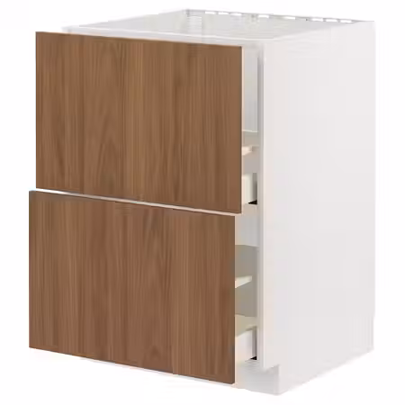 METOD / MAXIMERA Напольный шкаф п/мойку+2фасада/2 ящ