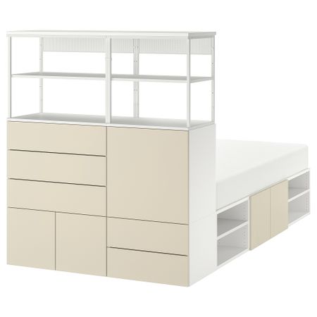 Каркас кровати, 5 дверец + 5 ящиков, 140x244x163 cm IKEA PLATSA ПЛАТСАA ПЛАТСА 294.256.92