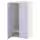 SMÅSTAD / PLATSA Гардероб - белый/сиреневый 60x57x123 см