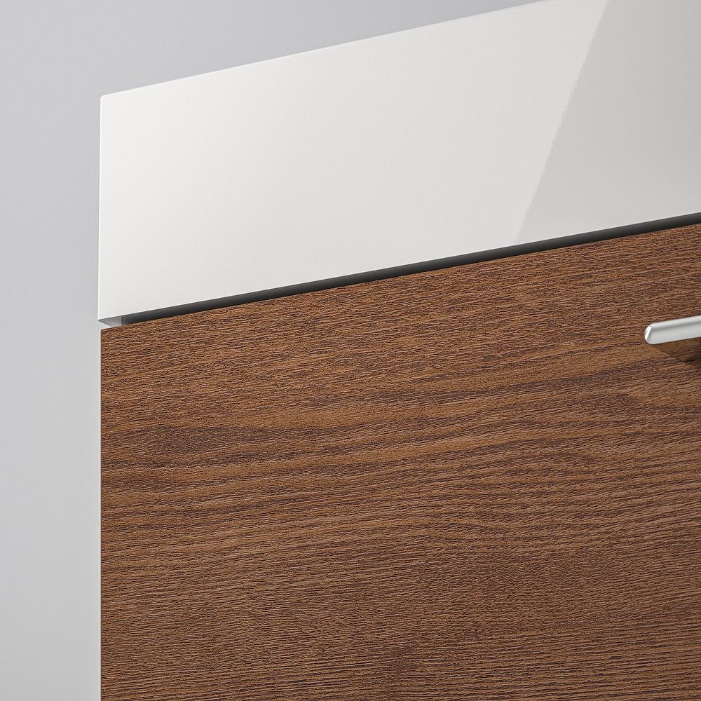 Шкаф для раковины с 2 ящ, под коричневый мореный ясень/БРОГРУНД смеситель 100x48x68 см IKEA GODMORGON ГОДМОРГОН / BRÅVIKEN - фото 1