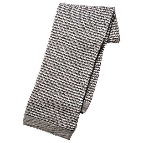 Плед ОРМХАССЕЛЬ, серый (120x180 см) - фото 1