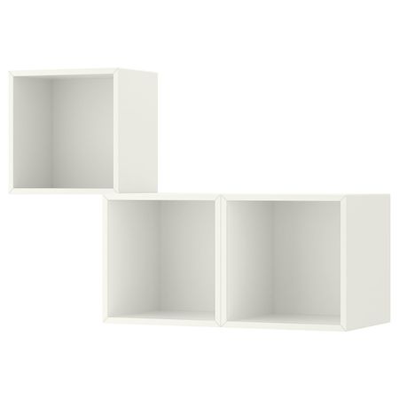 Комбинация настенных шкафов, белый 105x35x70 см IKEA EKET ЭКЕТ 892.862.83