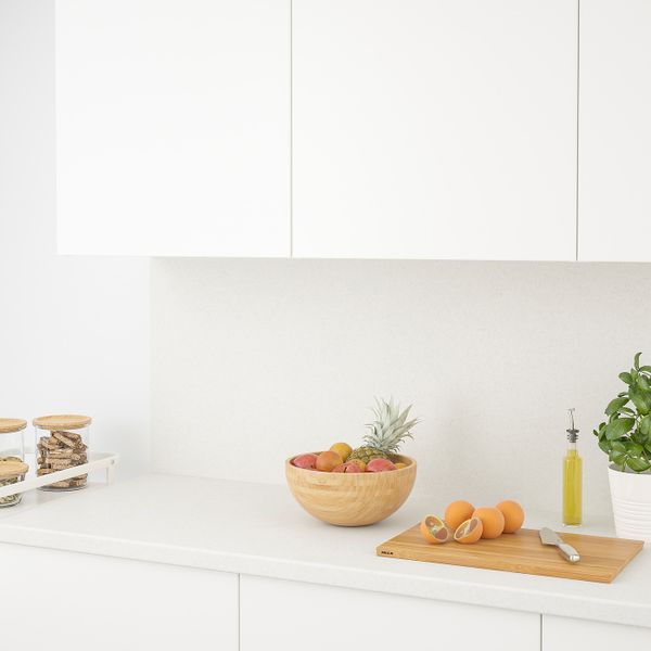 Настенная панель под заказ, светло-бежевый под минерал/акрил 1 м²x1.2 см IKEA KLINGSTA КЛИНГСТА 604.544.32 - схема-чертеж с размерами