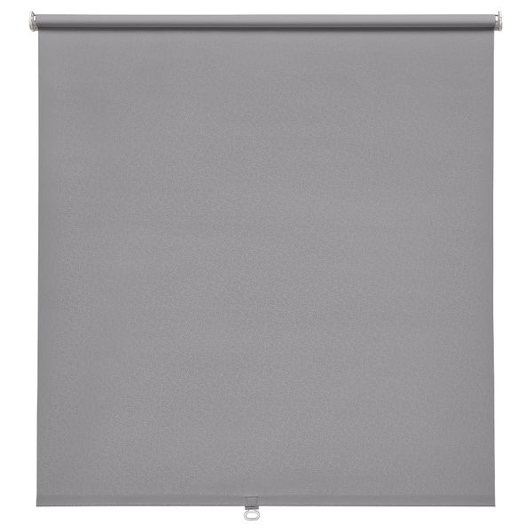 Рулонная штора, блокирующая свет, серый, 100x155 см IKEA FÖNSTERBLAD 905.384.59 - фото 1