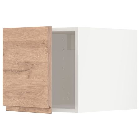 Верхний шкаф, белый/Воксторп под дуб 40x40 см IKEA METOD МЕТОД 794.142.19
