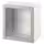 BESTÅ Комбинация настенных шкафов - белый/Sindvik светлый серо-бежевый 60x42x64 см