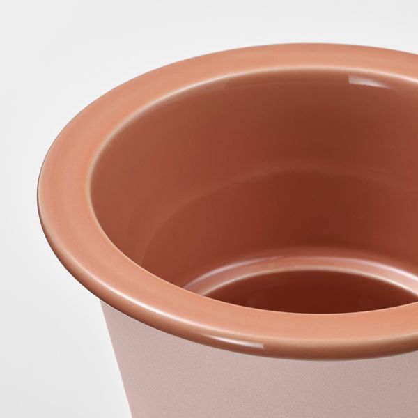 Кашпо, для дома, улицы розовый 9 см IKEA FNITTRIG ФНИТТРИГ 104.795.19 - схема-чертеж с размерами