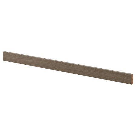 Карниз декоративный закругленный, под грецкий орех 221 см IKEA VOXTORP ВОКСТОРП 803.568.50