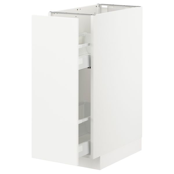 Напольный шкаф, выдвижной внутри элементы, 30x60 cm IKEA METOD МЕТОД 692.875.23 - фото 1