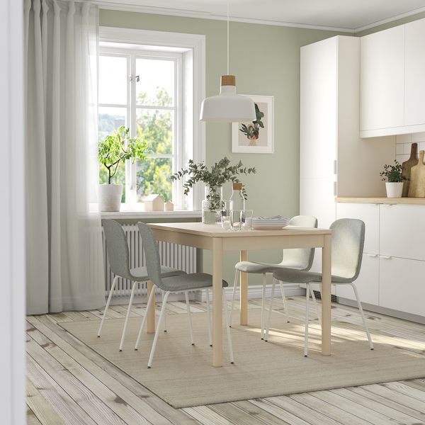 Стол и 4 стула IKEA RÖNNINGE РЁННИНГЕ, KARLPETTER 795.696.97 - фото 2