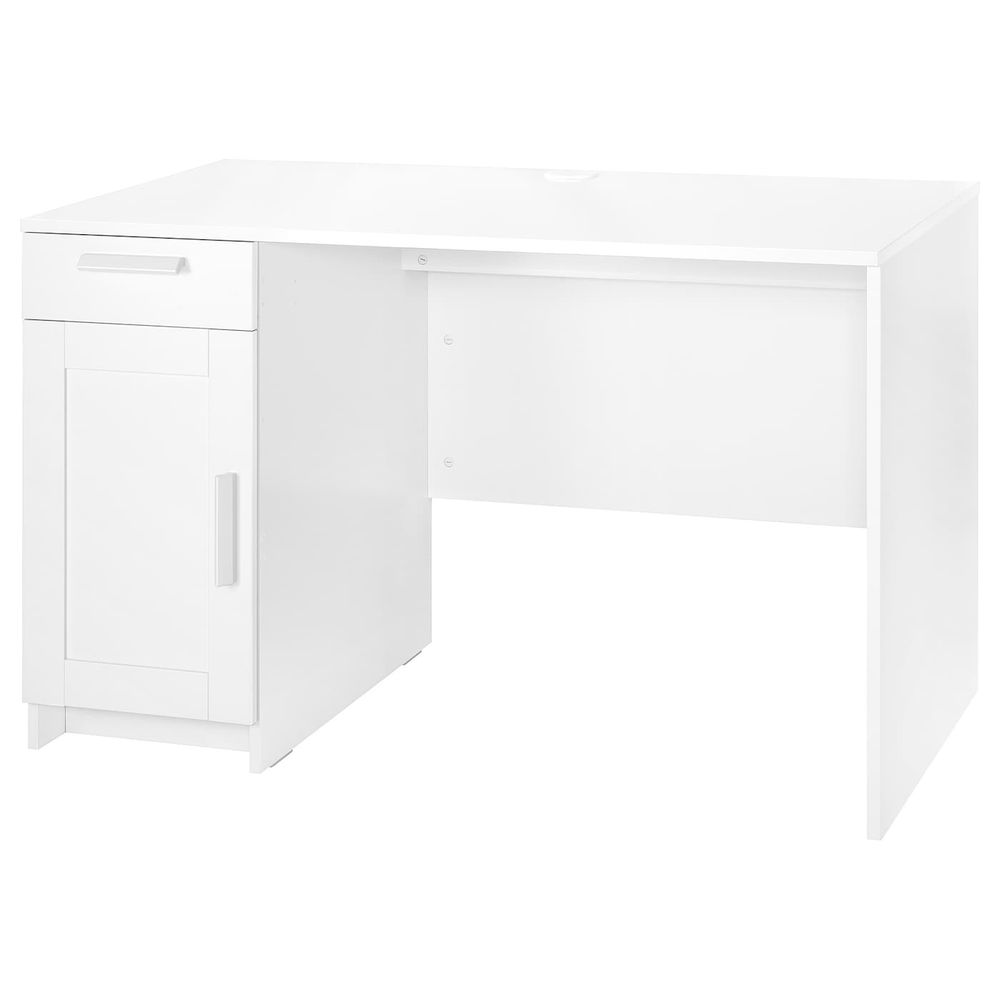 Письменный стол, белый 120x65 см IKEA BRIMNES БРИМНЭС 904.740.23 - фото 1