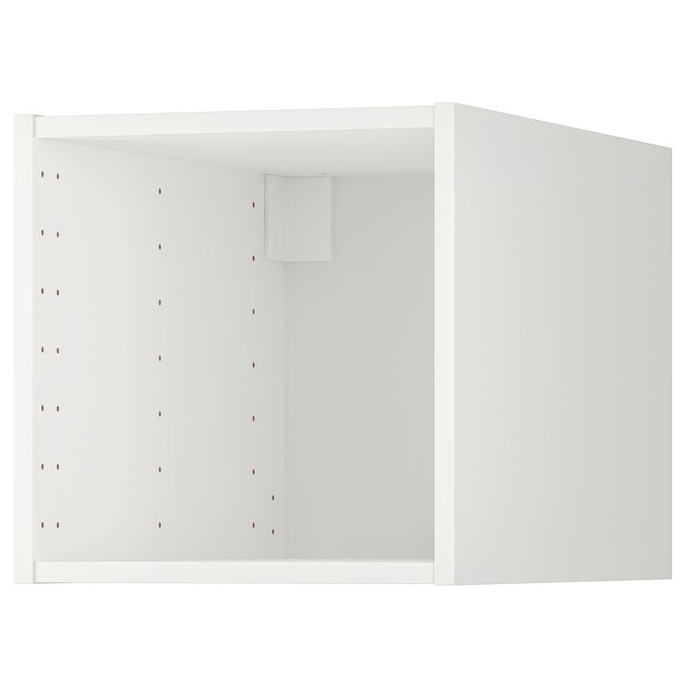 METOD Верхний шкаф - белый 40x60x40 см - схема-чертеж с размерами