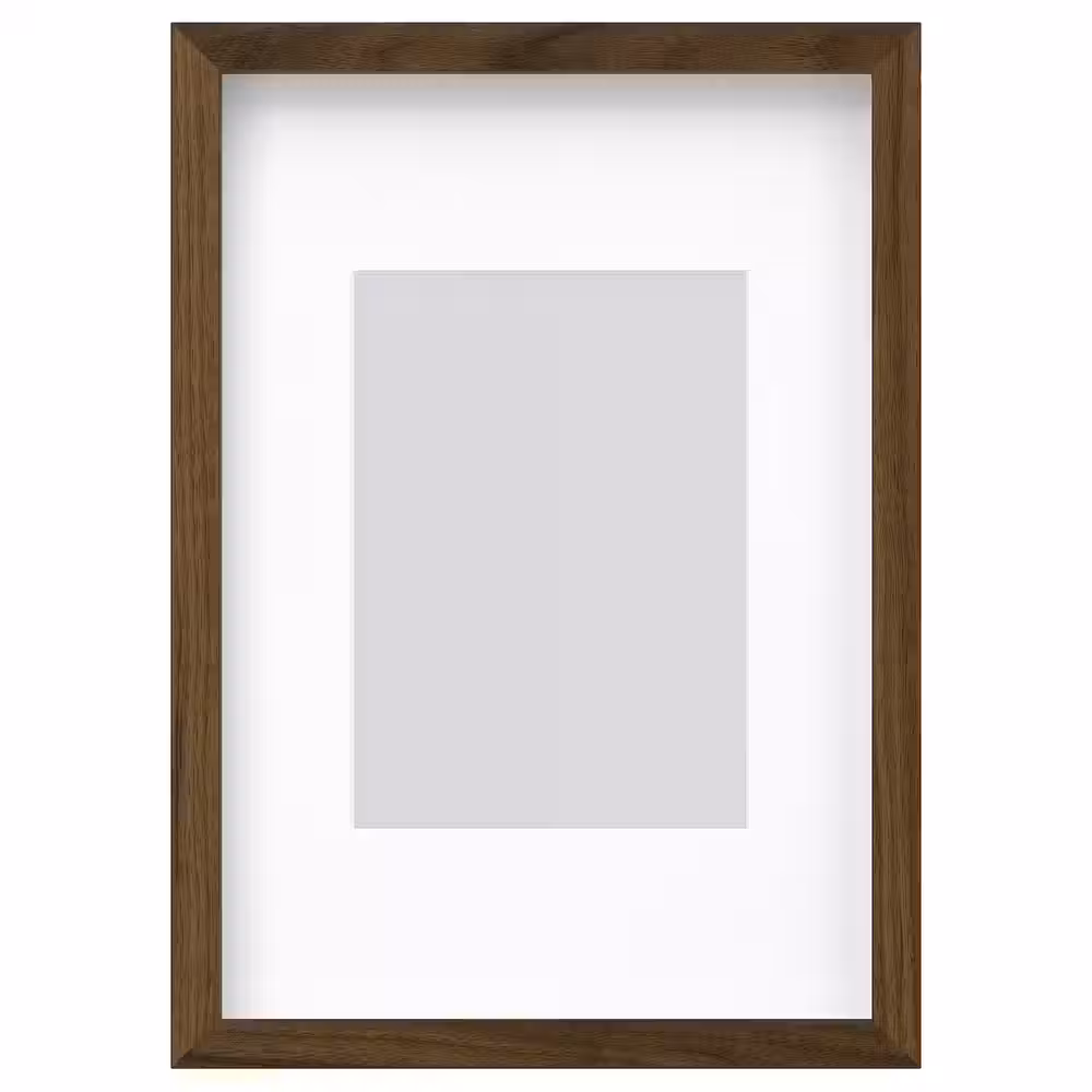 RÖDALM РЁДАЛЬМ Рама - под грецкий орех 21x30 см - фото 1