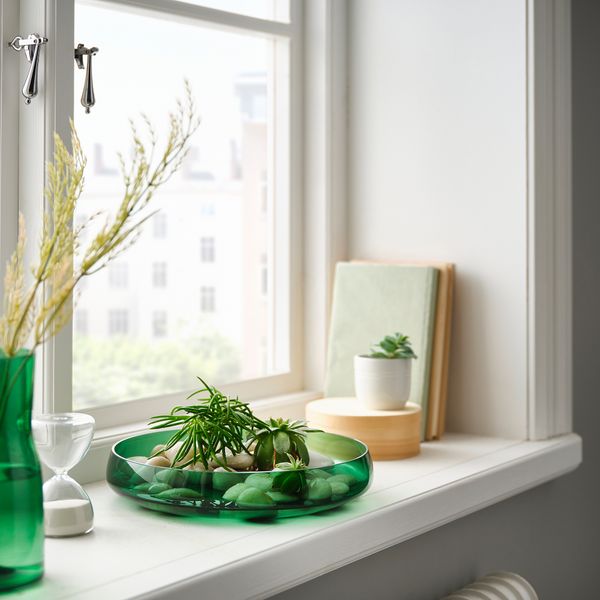 Миска, темно-зеленый, 26 см IKEA BERÄKNA БЕРЭКНА 905.627.79 - схема-чертеж с размерами