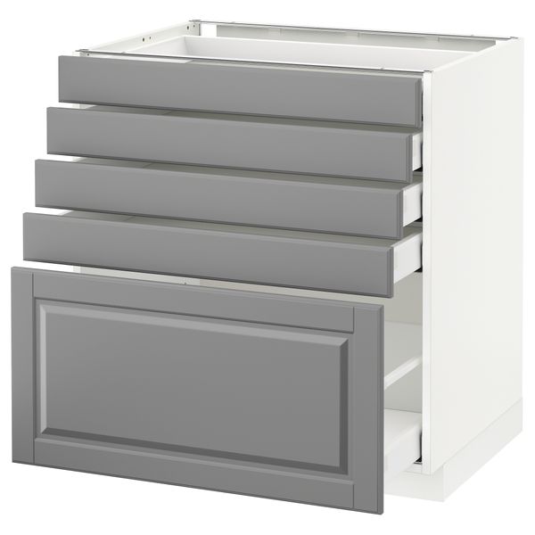 IKEA, вид спереди - схема-чертеж с размерами