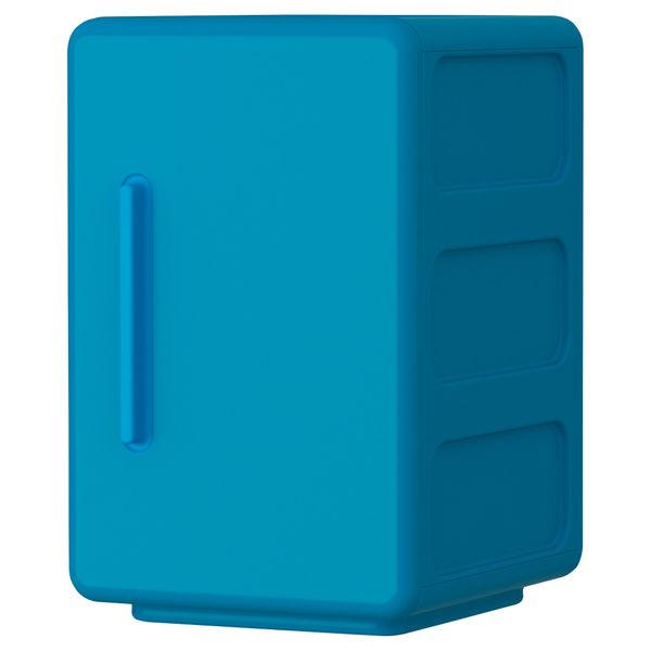 Шкаф ЛЕЙЕН, синий (20x31 см) - фото 1