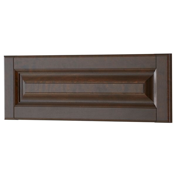 Фронтальная панель ящика ДАЛАРНА, темно-коричневый - схема-чертеж с размерами