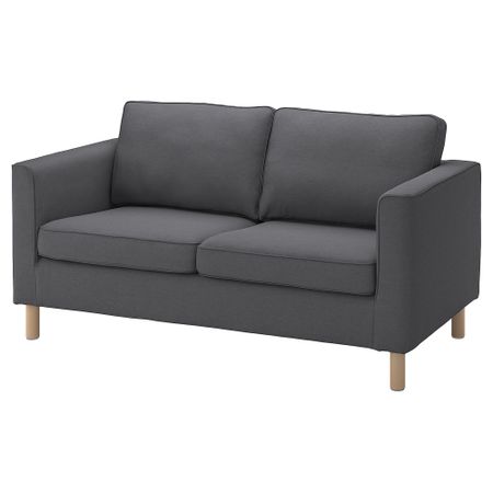 2-местный диван, Vissle серый IKEA PÄRUP 793.891.73