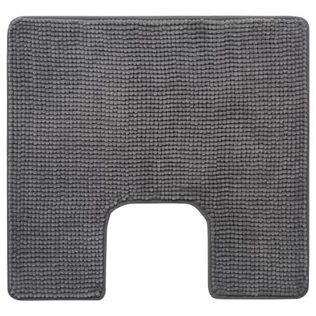 Коврик в туалет ТОФТБУ, серый (55x60 см)