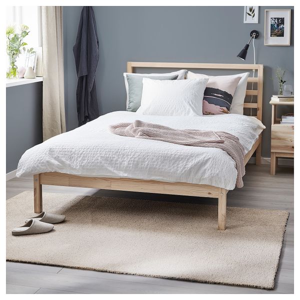 Ковер, короткий ворс, белый с оттенком 133x195 см IKEA TYVELSE ТЮВЕЛЬСЕ 904.253.20 - фото 5