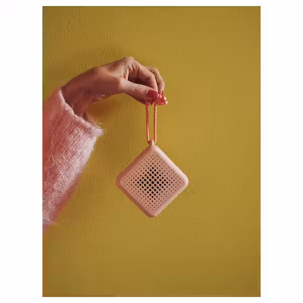 VAPPEBY Портативный динамик bluetooth - водонепроницаемый/розовый - схема-чертеж с размерами