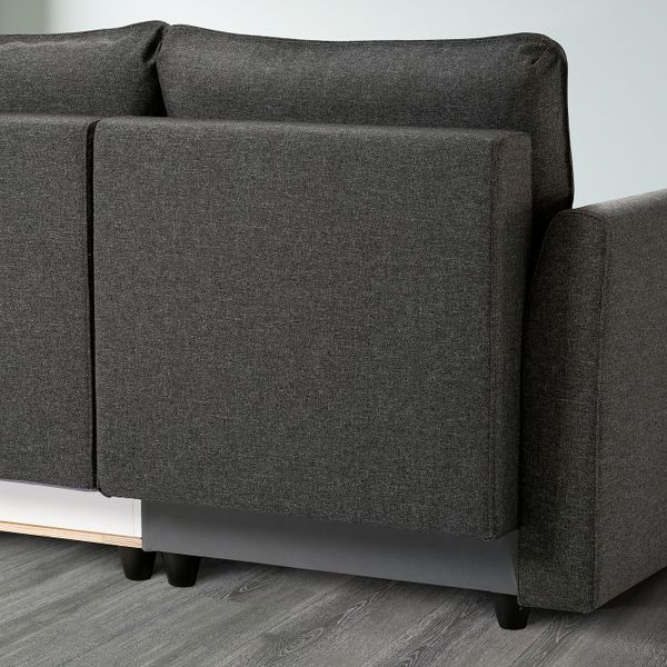 Диван-кровать с козеткой, Рудорна темно-серый IKEA BRISSUND БРИССУНД 804.481.81 - фото 7