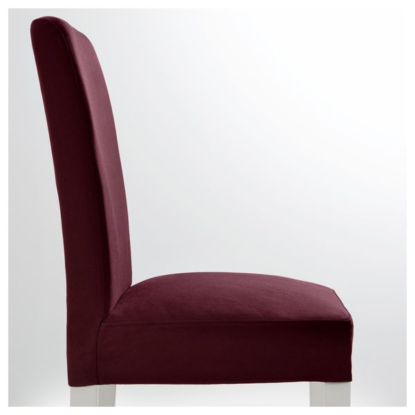 Стул ХЕНРИКСДАЛЬ, белый, Дансбу красно-сиреневый - фото 3