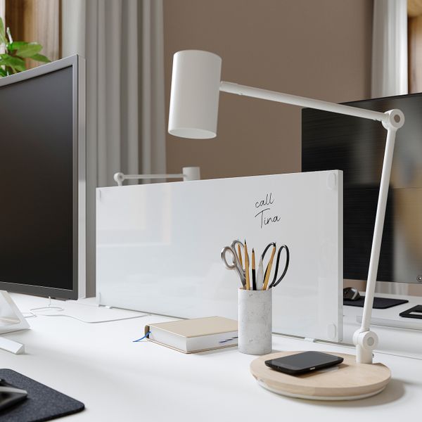 Доска для записей, белый 76x33 см IKEA TROTTEN ТРОТТЕН 404.748.03 - фото 2