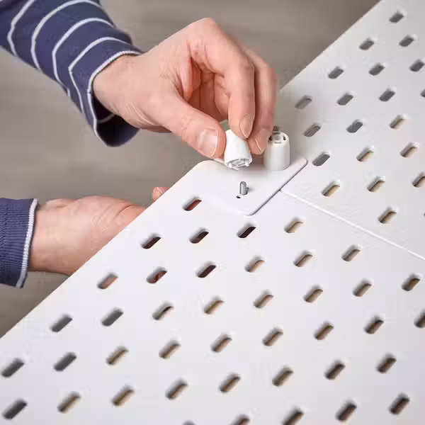 SKÅDIS Соединитель для панелей СКОДИС - белый - фото 2