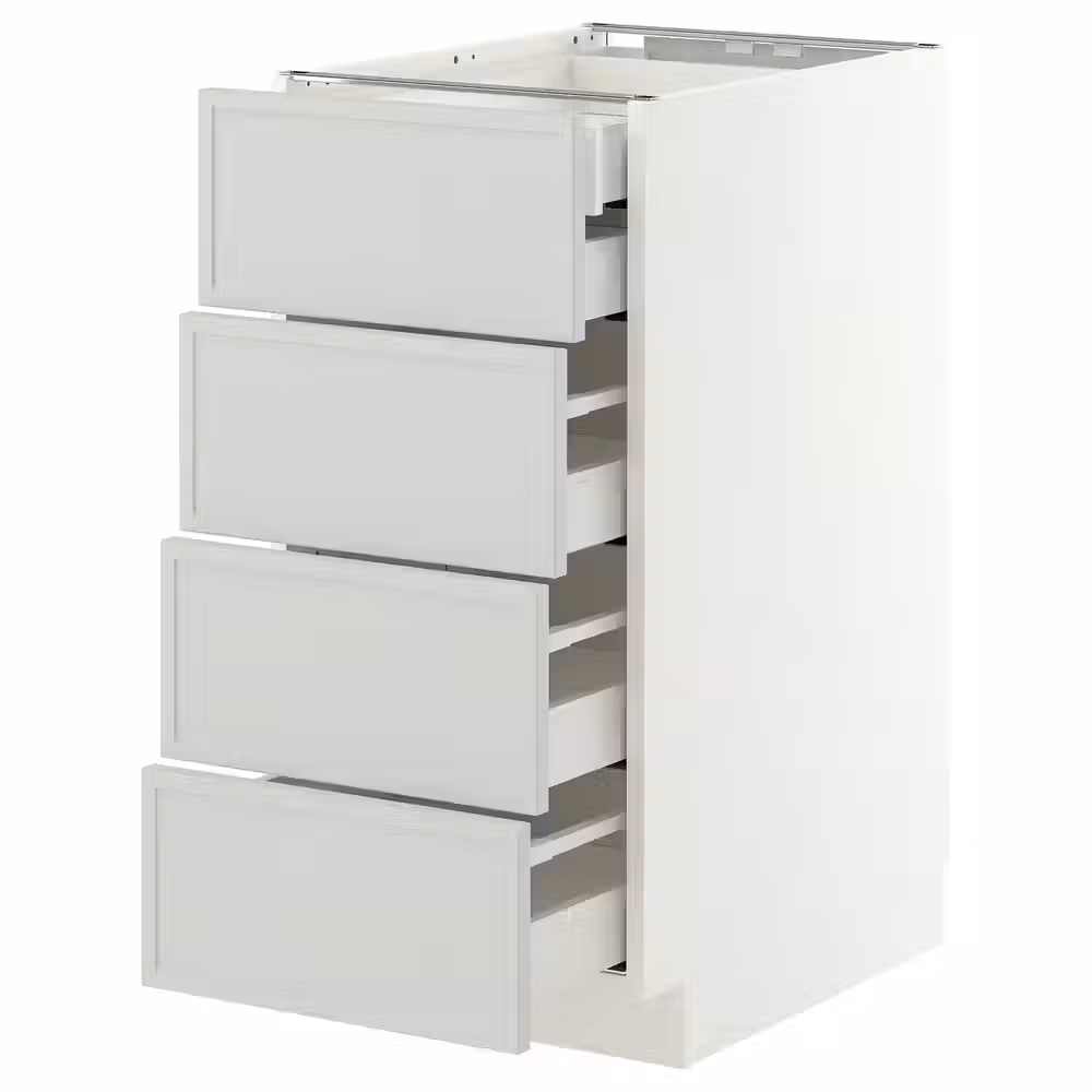 METOD / MAXIMERA Напольный шкаф 4фасада/2нзк/3срд ящ - фото 1