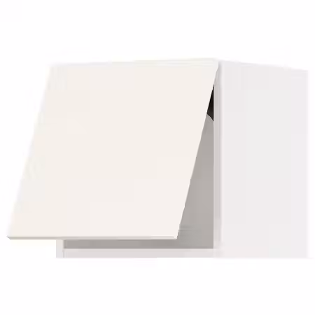 METOD Горизонтальный навесной шкаф - белый/Vallstena белый 40x40 см