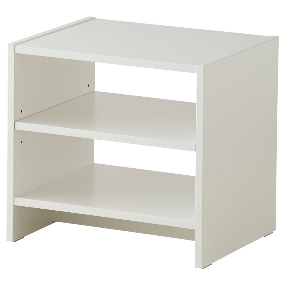 Тумба прикроватная ТОДАЛЕН, белый (43x35 см) - схема-чертеж с размерами