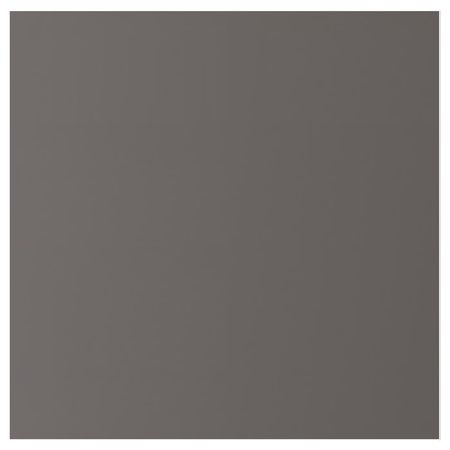 SKATVAL Дверца с петлями - темно-серый 40x40 см