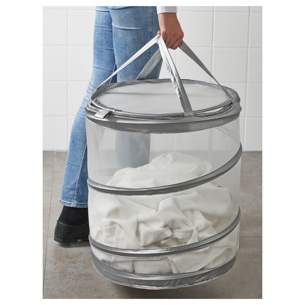 Корзина для белья ФИЛЛЕН, серый (79 л) - фото 2