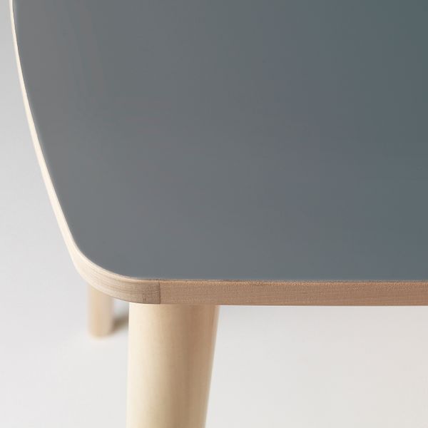 Журнальный стол, антрацит/береза 115x60 см IKEA OMTÄNKSAM ОМТЭНКСАМ 304.693.93 - фото 4