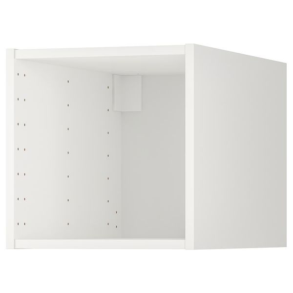 METOD Верхний шкаф - белый 40x60x40 см - схема-чертеж с размерами