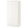 Гардероб 2-дверный, белый 79x176 см IKEA KLEPPSTAD КЛЕППСТАД 504.372.35