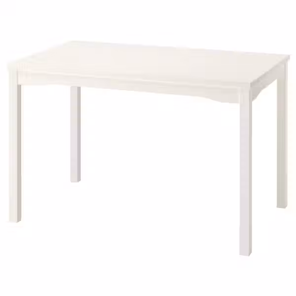 HAUGA Стол - белый/березовый шпон 118x74 см - фото 1
