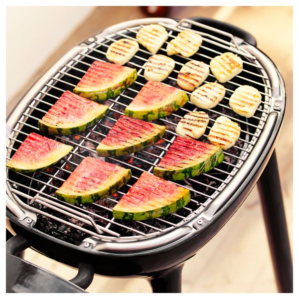 Угольный гриль ЛИЛЛОН, черный - схема-чертеж с размерами