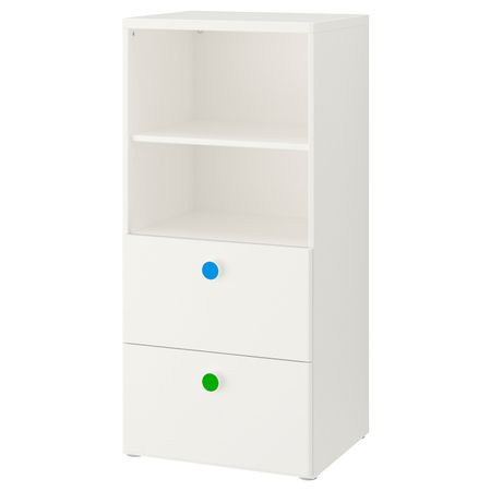 Комбинация для хранения, белый 60x50x128 см IKEA STUVA СТУВА / FÖLJA ФОЛЬЯ 492.746.92