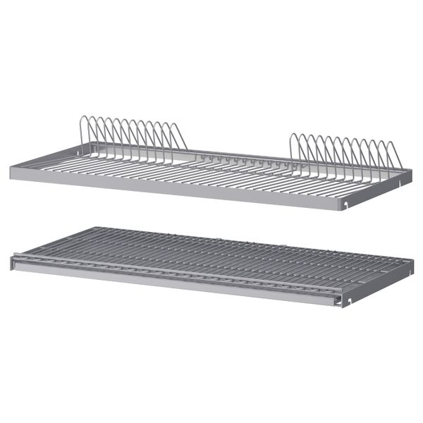 Сушилка посудная для навесная шкафа 80x35 см IKEA UTRUSTA УТРУСТА 603.681.99 - фото 1