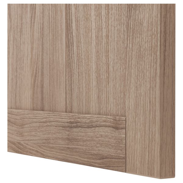 Фронтальная панель ящика ХАНВИКЕН, серая морилка п/грецкий орех (60x26 см) - схема-чертеж с размерами