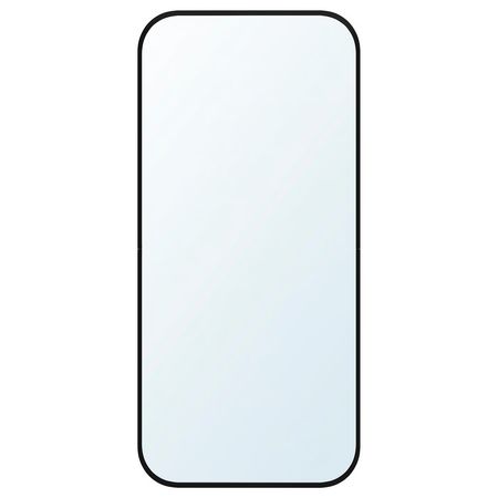 LINDBYN Зеркало - чёрный 28x60 см