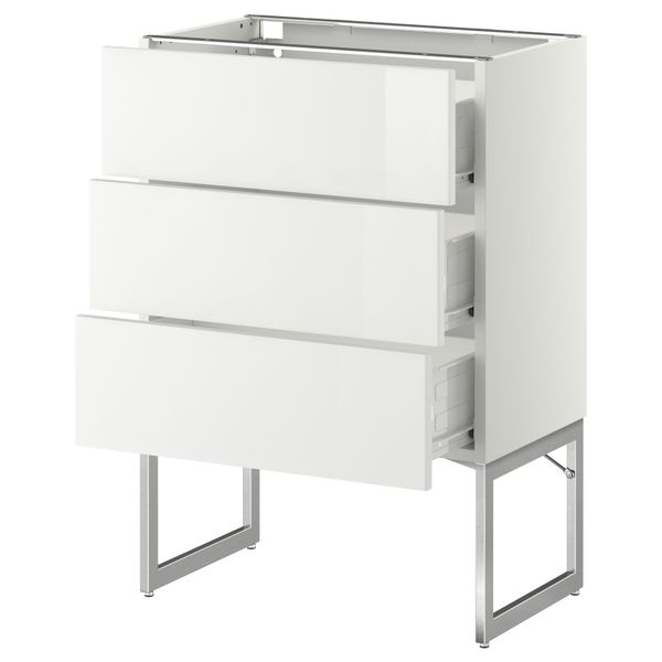 IKEA, вид спереди - схема-чертеж с размерами