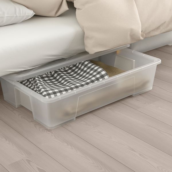 3-местный диван-кровать, матрас с пружинами карманного типа/Skiftebo синий IKEA NYHAMN 094.065.76 - фото 5